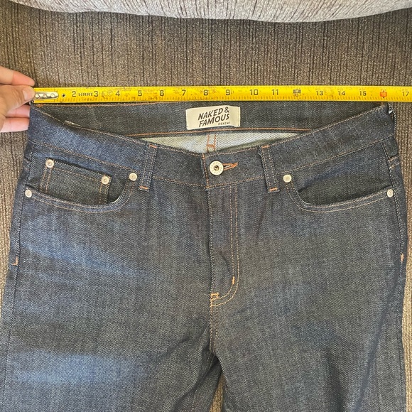 Naked and Famous The Skinny Guy Denim Jeans Mens Size 32x32 - Picture 6 of 6